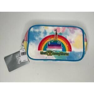 NWT Walt Disney World Parks Cinderella Castle Rainbow Fanny Pack